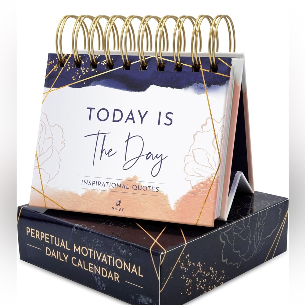 Motivational Calendar - Daily Flip Calendar. EUC